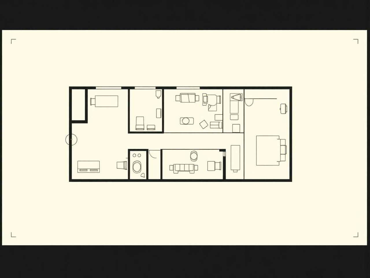 Mahindra Blossom 4 BHK floor plan preview