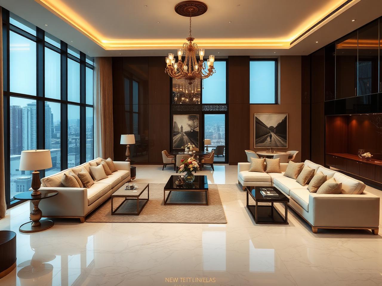Expansive Living & Dining at Mahindra Blossom Whitefield