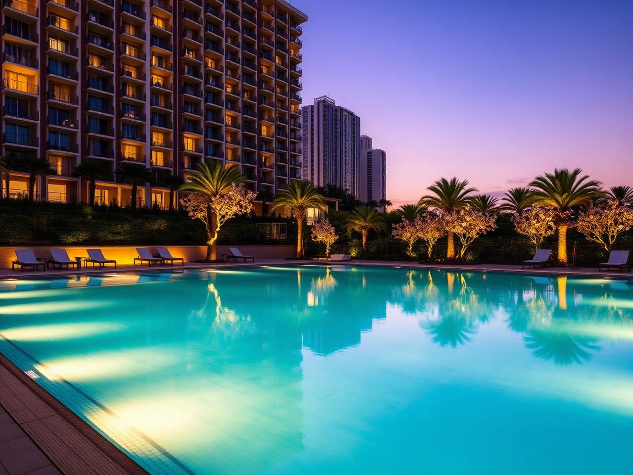 Resort-Style Swimming Pool at Mahindra Blossom Whitefield